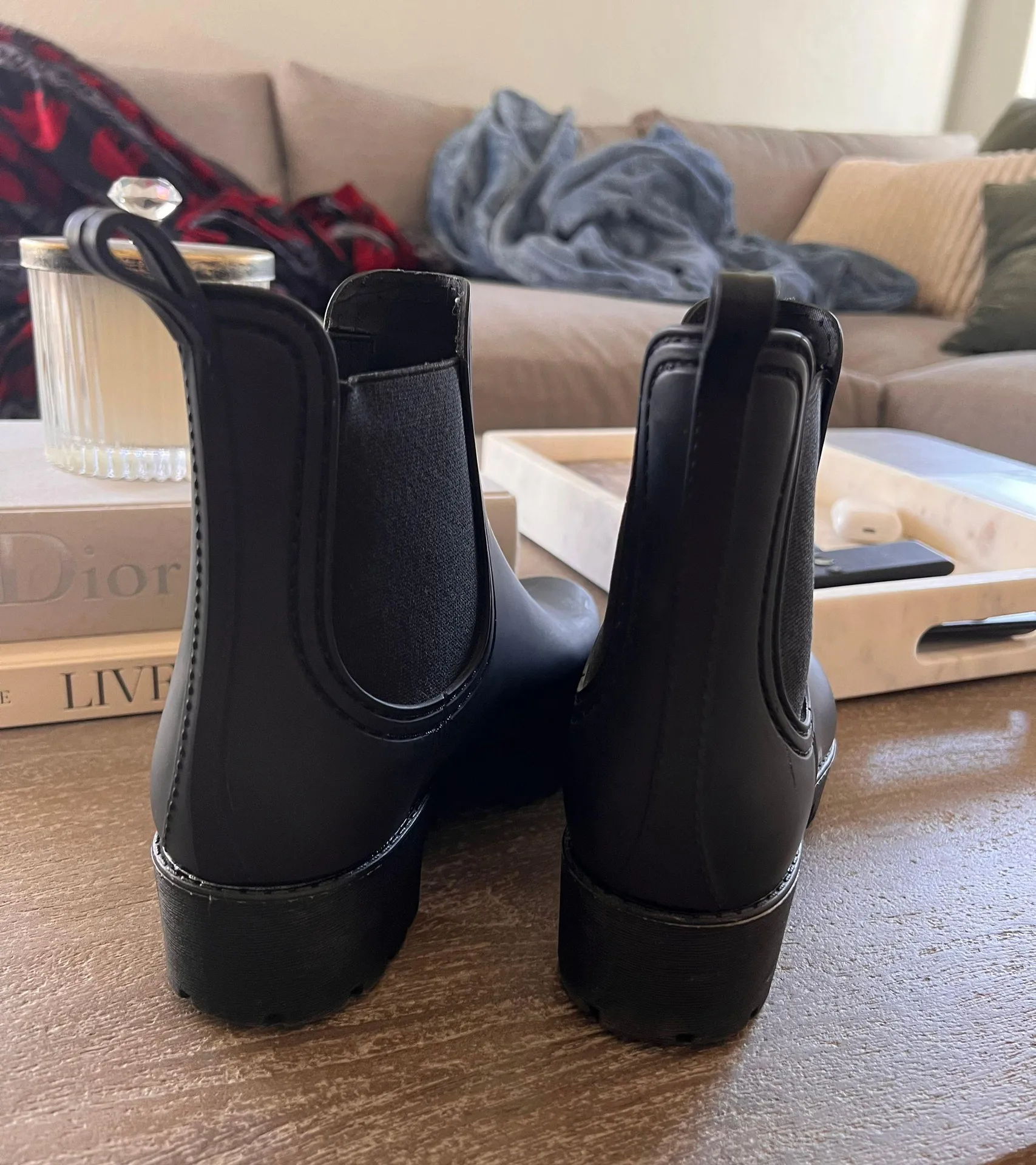 Jeffrey Campbell Cloudy Waterproof Chelsea Rain Boot - Image 5