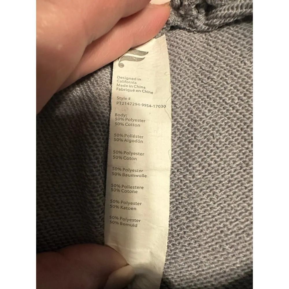 Fabletics Jogger Sweatpants Women's Size Small Gray Athleisure Drawstring Casual - Image 4