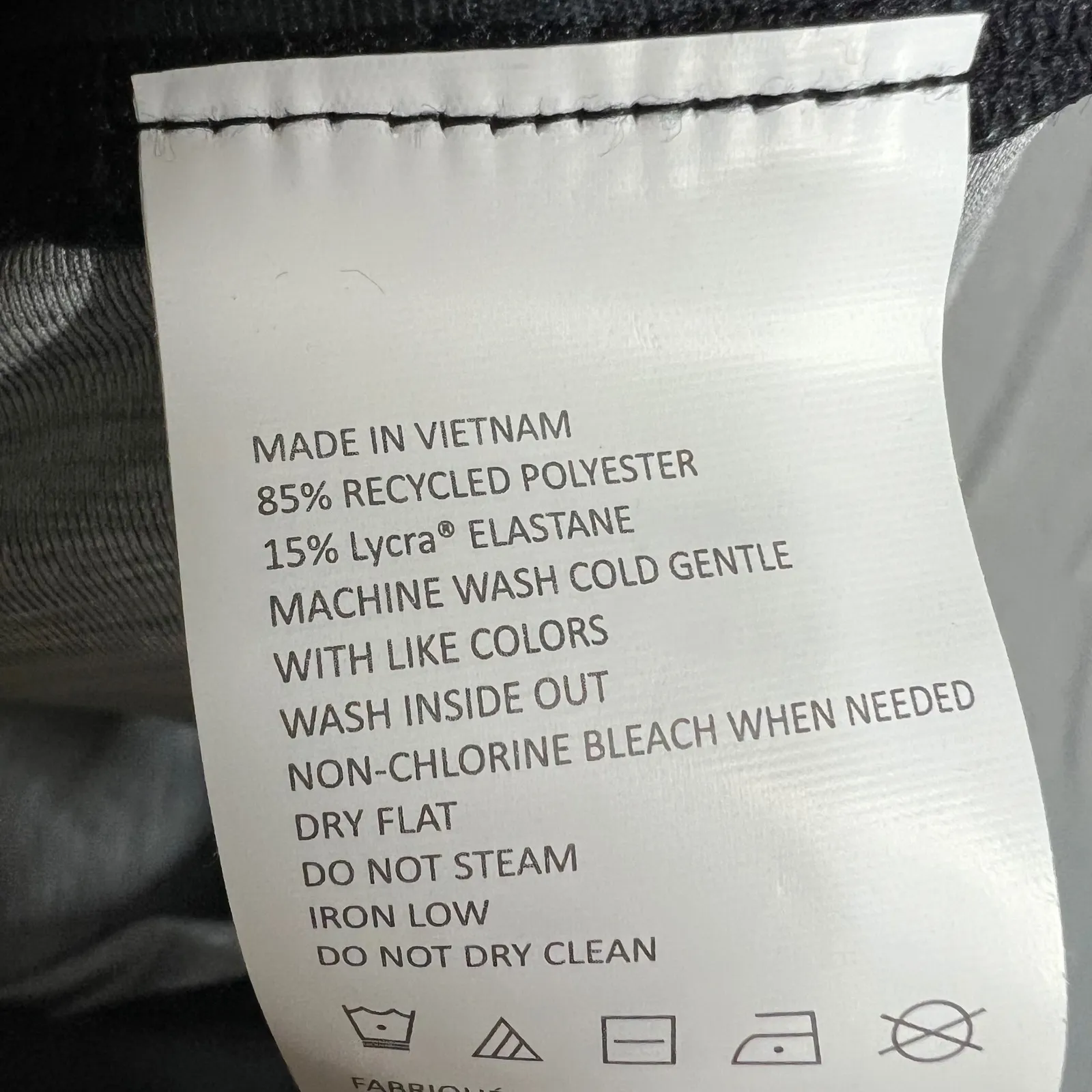 Prana Electa Black Camo Legging Size XS Hidden Pocket NWT - Image 11