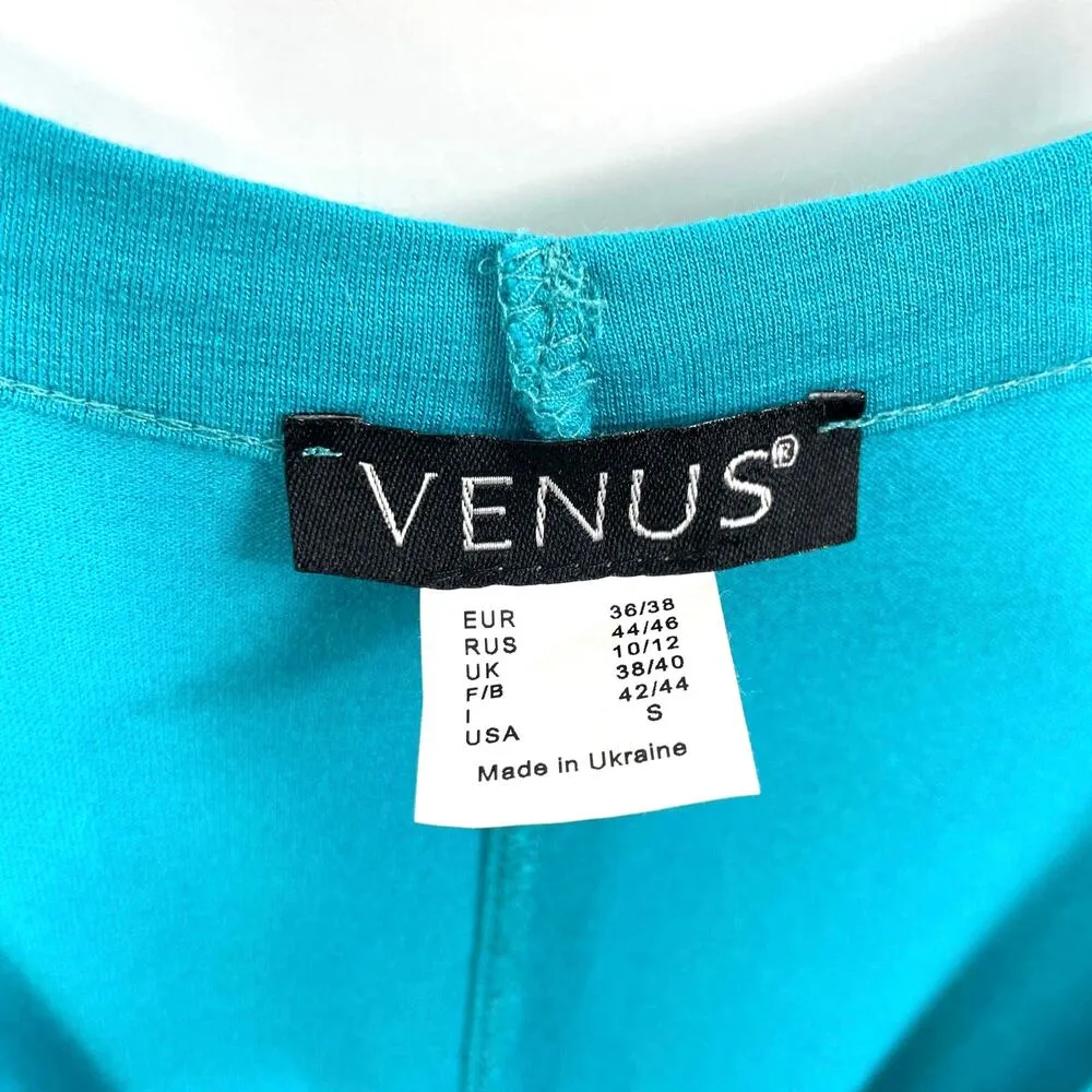 00s VENUS Vintage Blue Sleeveless Scoop Neck Blouse - Image 5