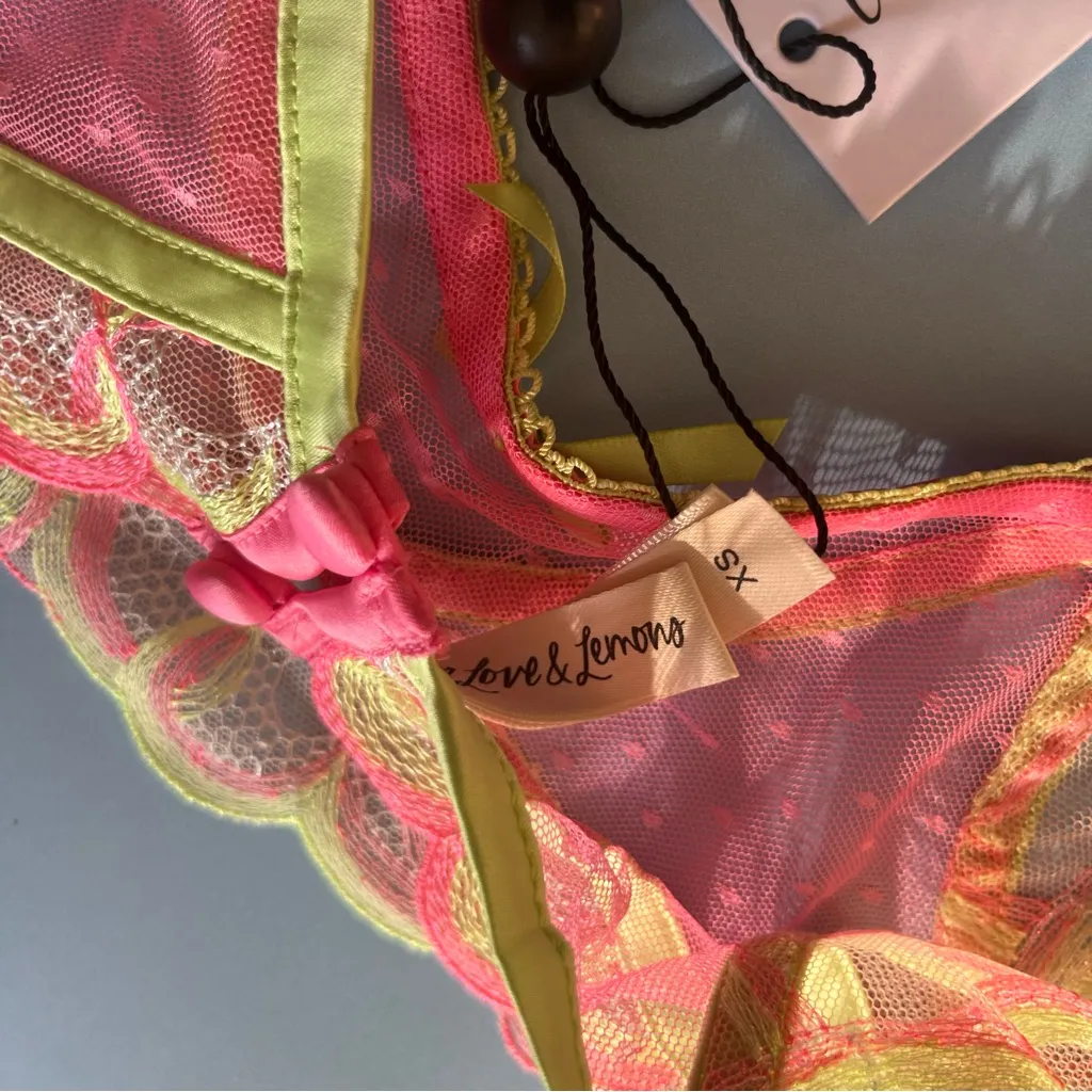 NWT For Love & Lemons x Victoria’s Secret Garter Belt Size‎ XS - Image 5