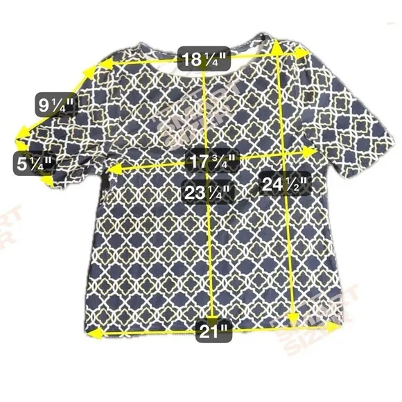 Charter Club Luxury Women XL Quilted Pattern Casual Normcore Nautical Preppy‎ - Image 6