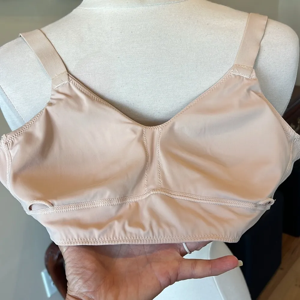 Ellen Tracy Comfy Beige Nude Bra - Image 8