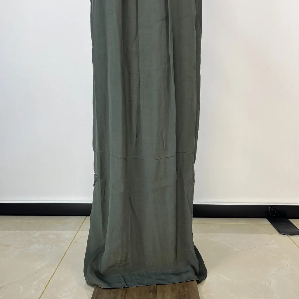NWOT Mint Velvet Bow Tie at Back Olive Green Tank Maxi Dress US 12 UK 16 - Image 7