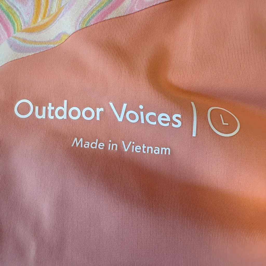 Outdoor Voices The Exercise Dress in Pink Marble Large - Image 6