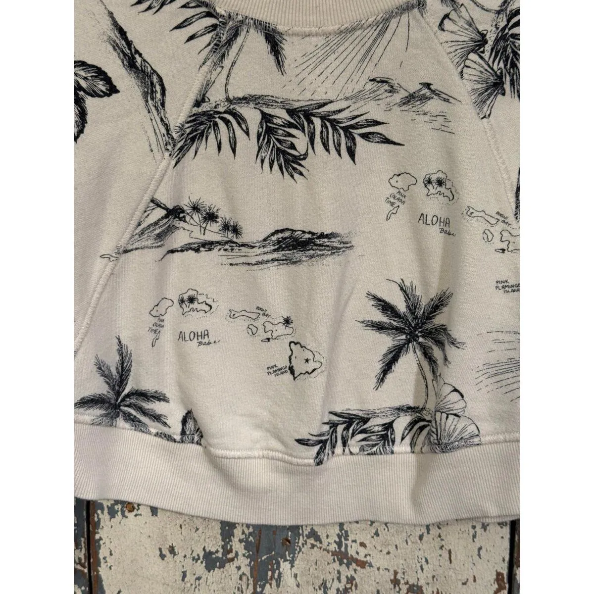 Poppy Pullover in Ivory FREE PEOPLE size Small - Image 3