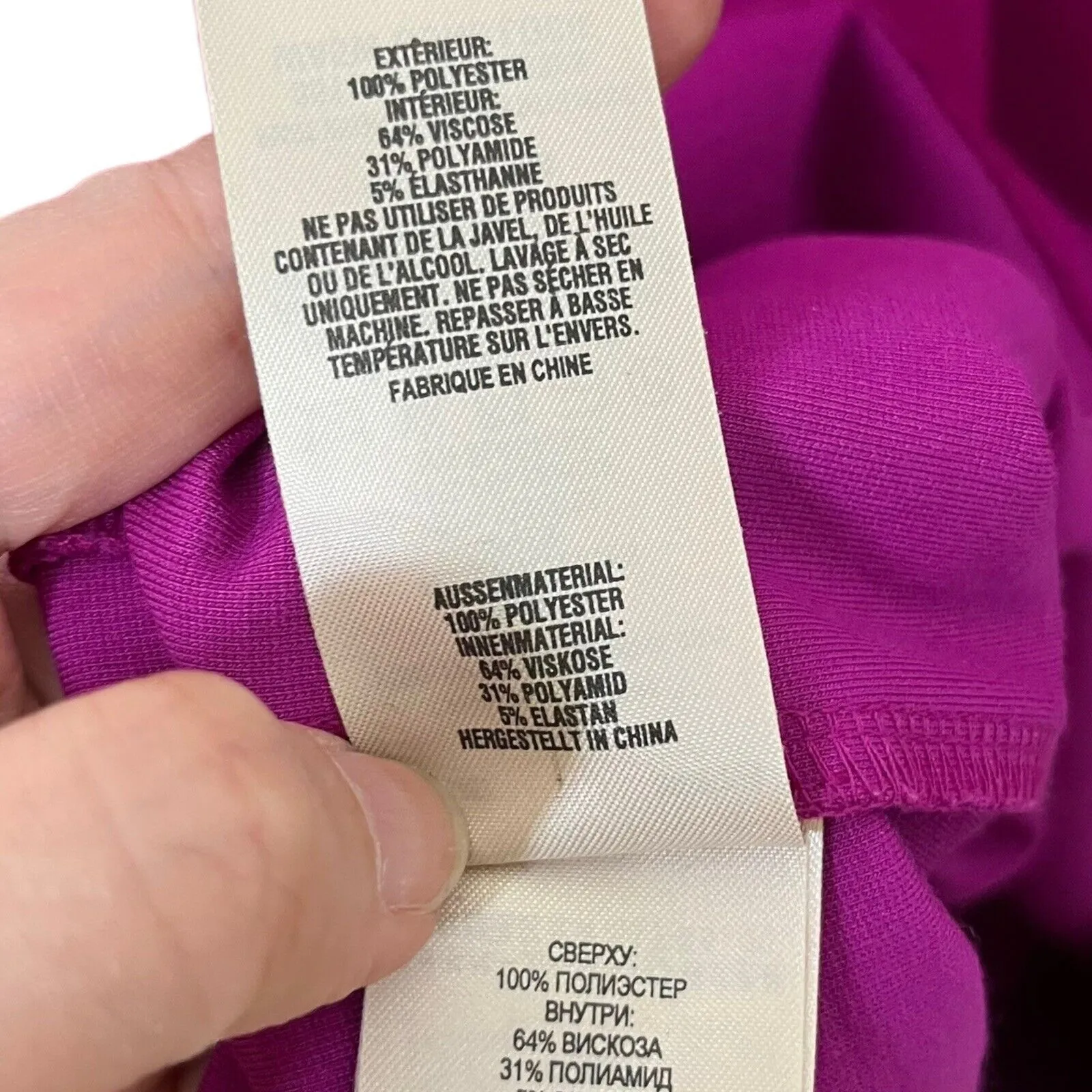 Ted Baker Locie Asymmetric Mini Dress Women’s 6 Pink Draped Overlay Sleeveless - Image 12