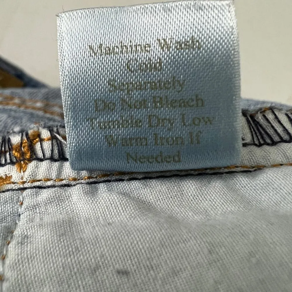 Caslon (16W) Womens Medium Wash Slim Leg Hig Rise Jeans - Image 10