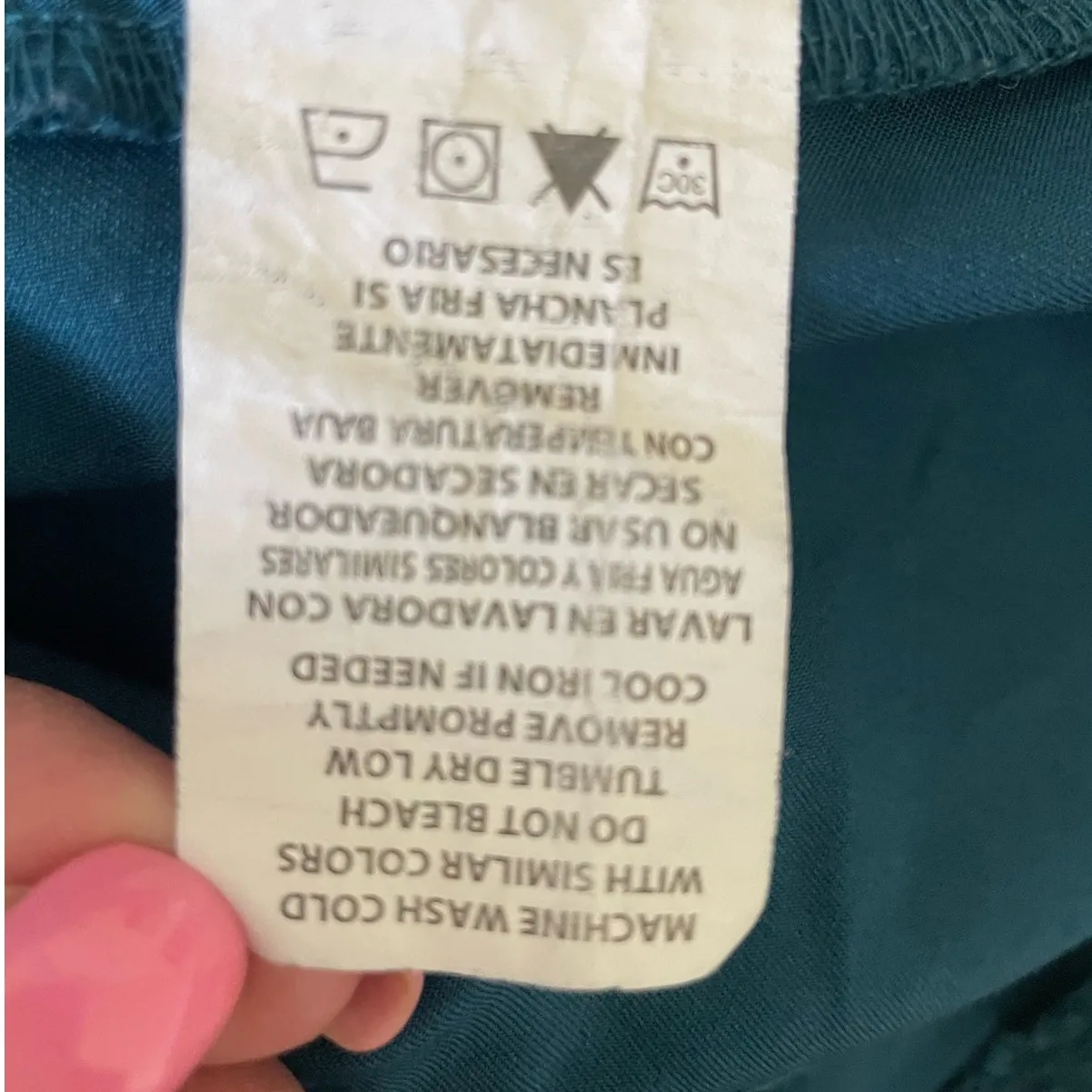 ScrubStar Ultimate Women Scrub Top S Green Medical Uniform Nurse Workwear‎ - Image 10