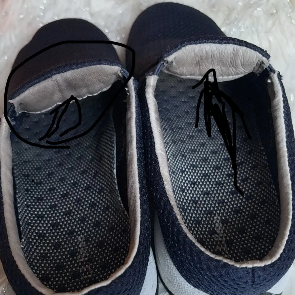 L.L.Bean Navy Blue Women’s Mesh Mules Clogs Shoes Size 8 Medium - Image 13