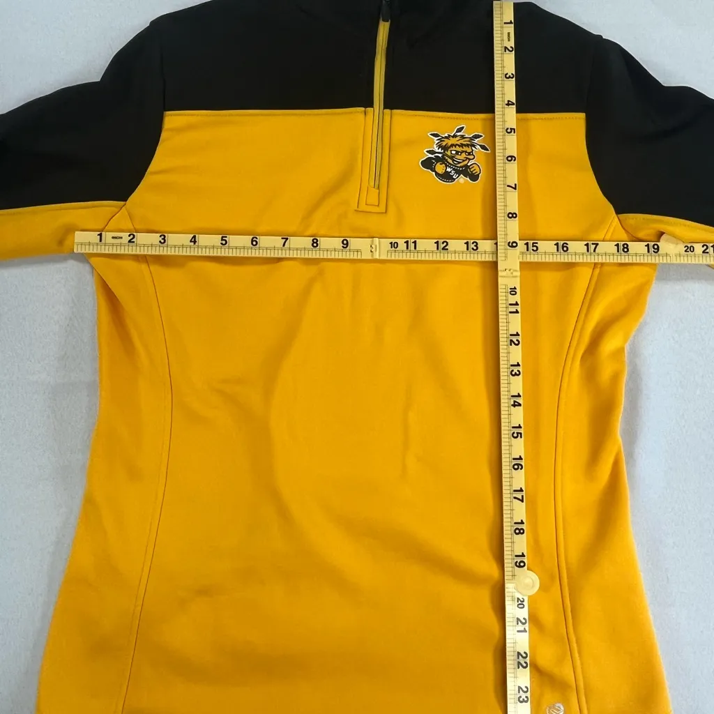 Colosseum Wichita State Shockers 1/4 Zip High Neck Women’s  Activewear Jacket - Image 10