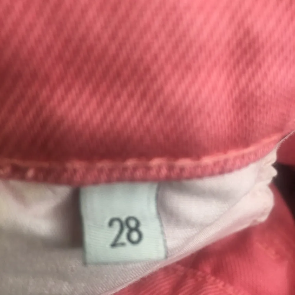 BOYISH Toby Jeans Pretty in Pink Button Fly Size 28 High Waist - Image 12