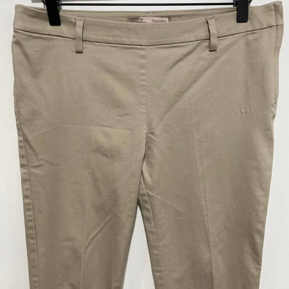 Forever 21 Contemporary Tan Skinny Pants Size 6 - Image 43