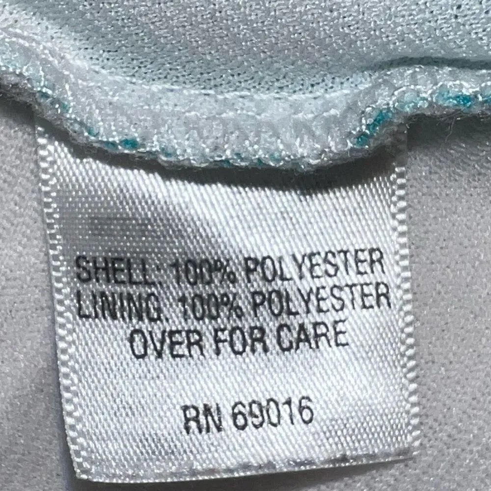 Relativity cute aqua blue and white blend top ! - Image 9