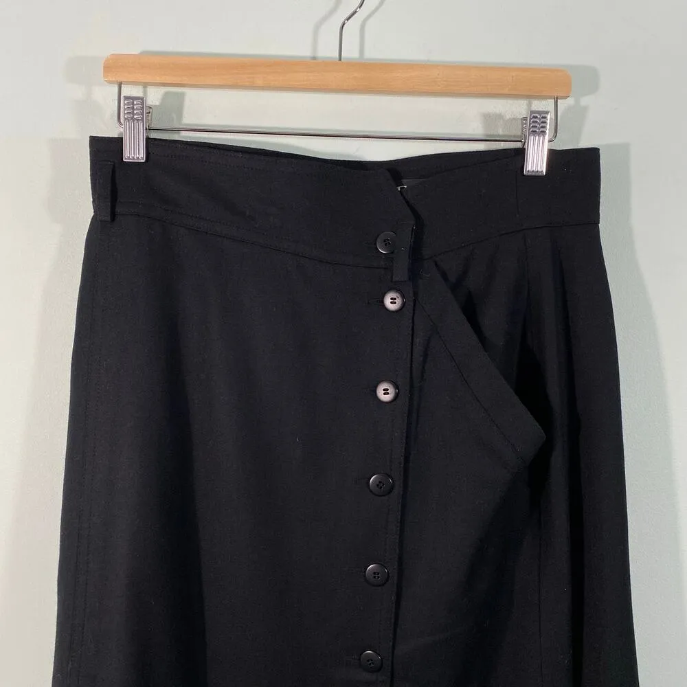 Vtg Escada By Margaretha Ley Black Slit Front A - Image 2