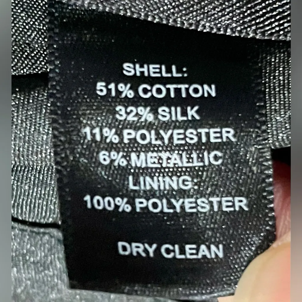 White House Black Market Ribbon Stripe Strapless Cocktail Dress - Sz 8 - EUC - Image 11