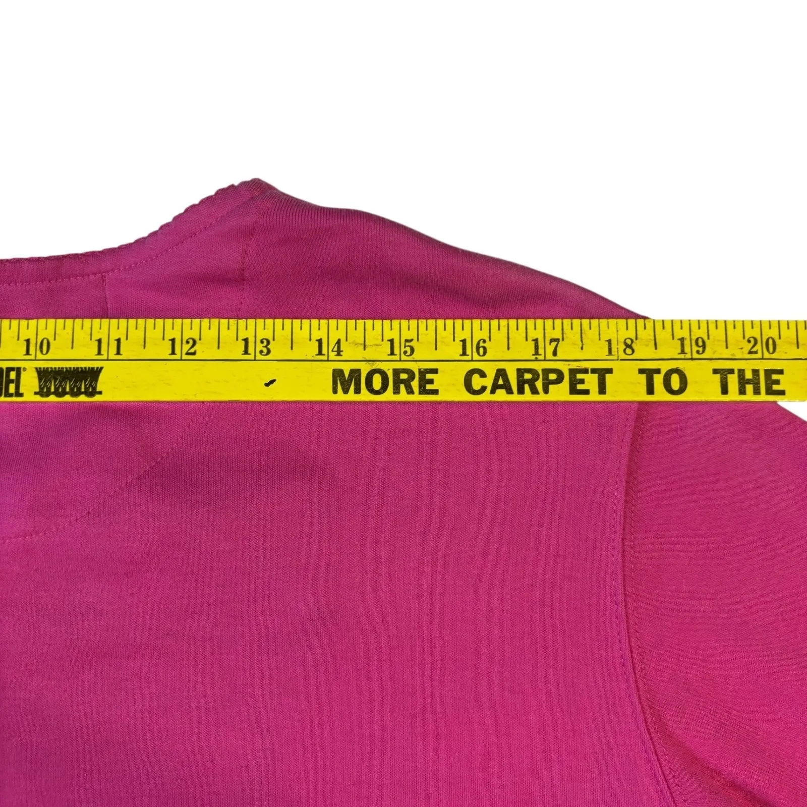 Karen Scott Pink Floral Hearts Embroidered‎ Long Sleeve Top Women's Medium Y2K - Image 5