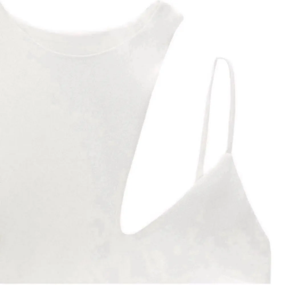 Zara White Mini Dress (Size Medium) - Image 6