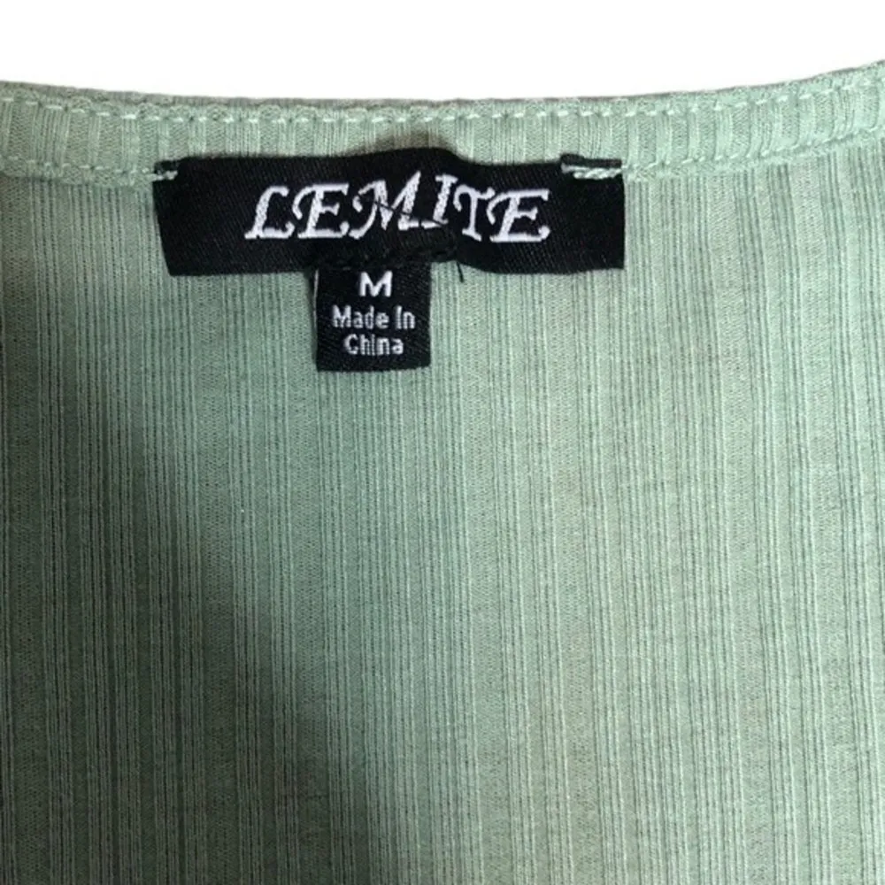 Lemite Ribbed Sage Green Ruched 2 - Image 13