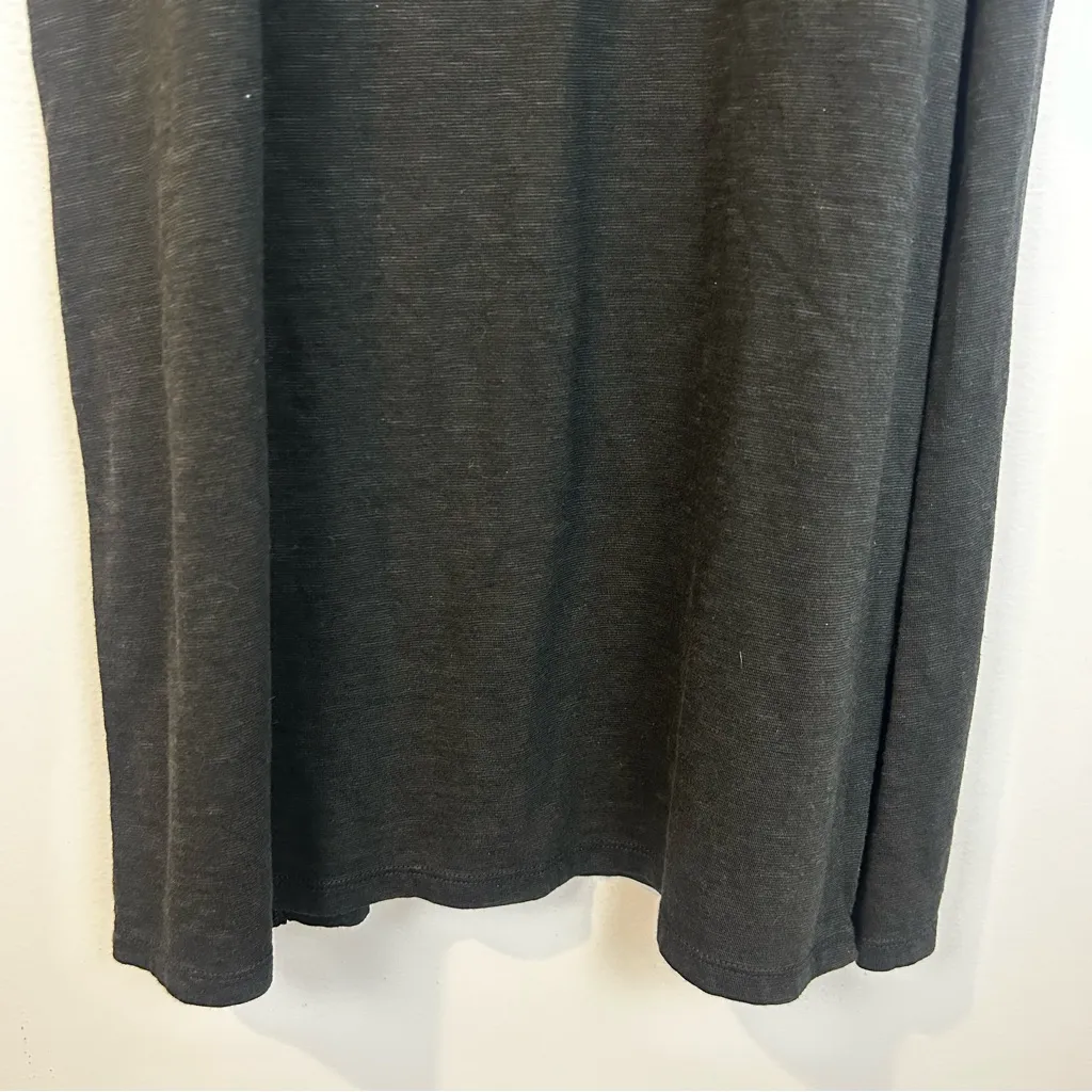 Toad&Co Samba Paseo Black Sleeveless Midi Minimalist Classic Tank Dress Size XS - Image 12