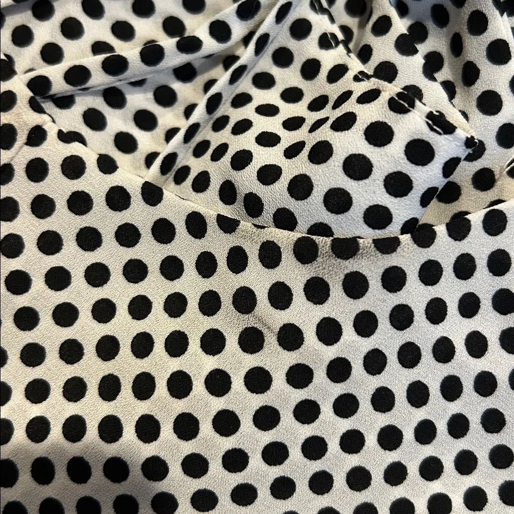 EXPRESS polkadot tank blouse - Image 6