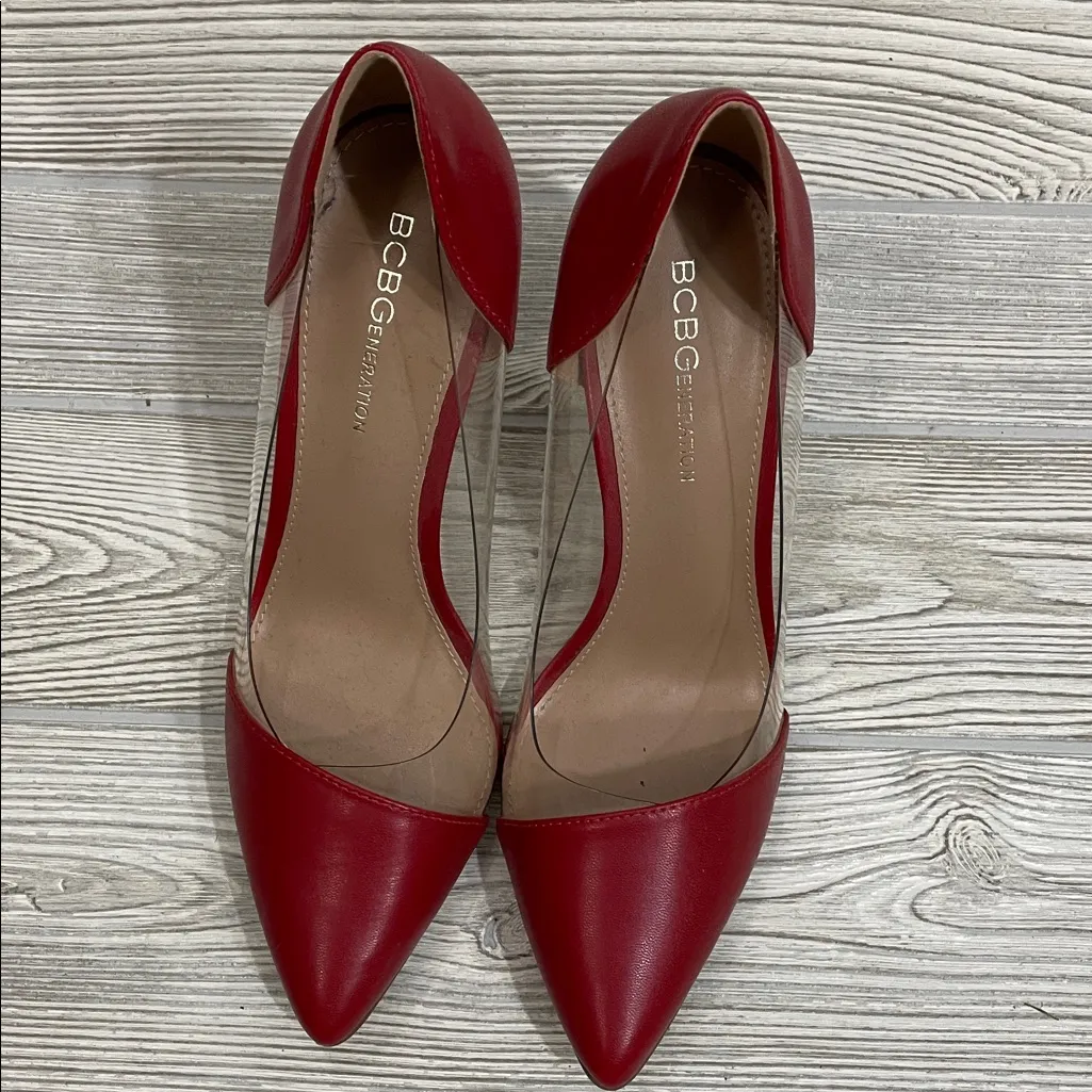 BCBG Bold Red Lania Women's Heels - Image 2