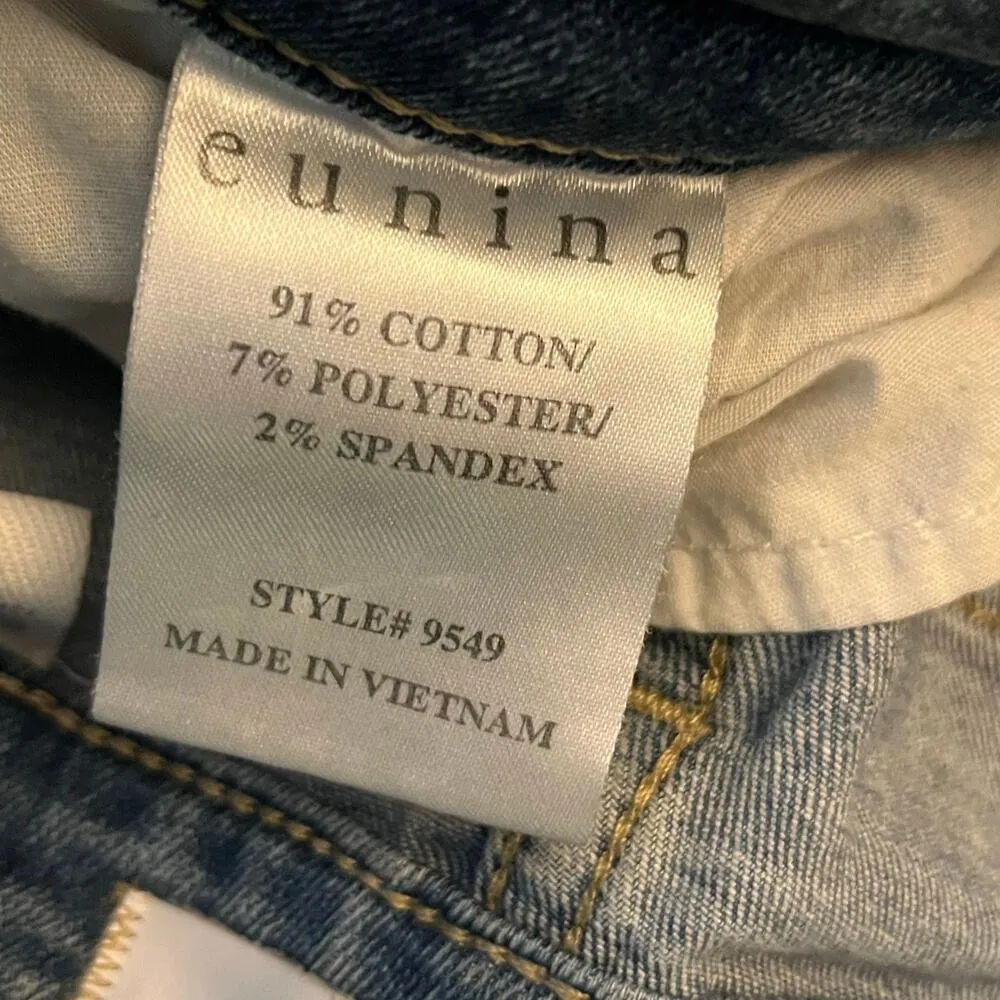 Eunina Clara High Rise Skinny Crop Jeans - Size 5 - Image 12