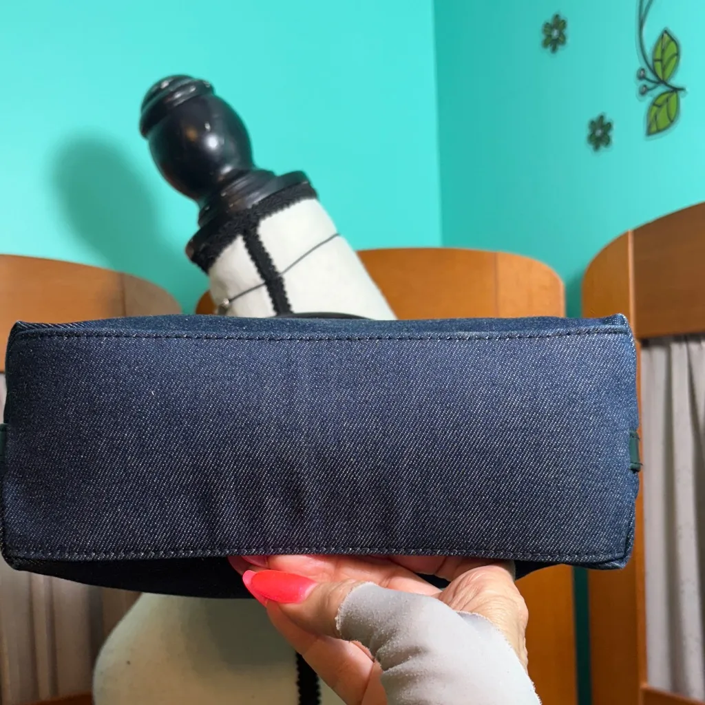 Stylish Blue Denim look Women's Bag - Image 4