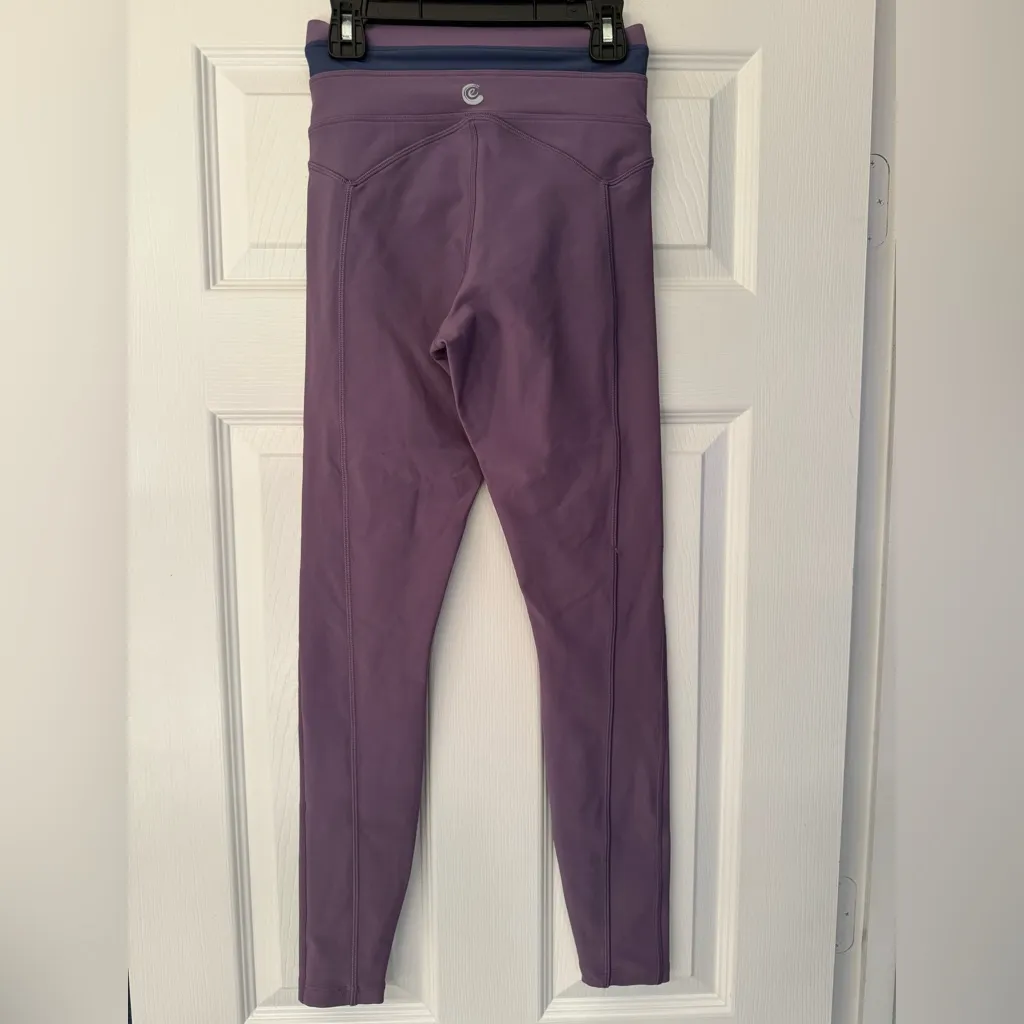 Johnny Was Calme Endurance Women’s Purple High Waist Leggings Size XS - Image 6