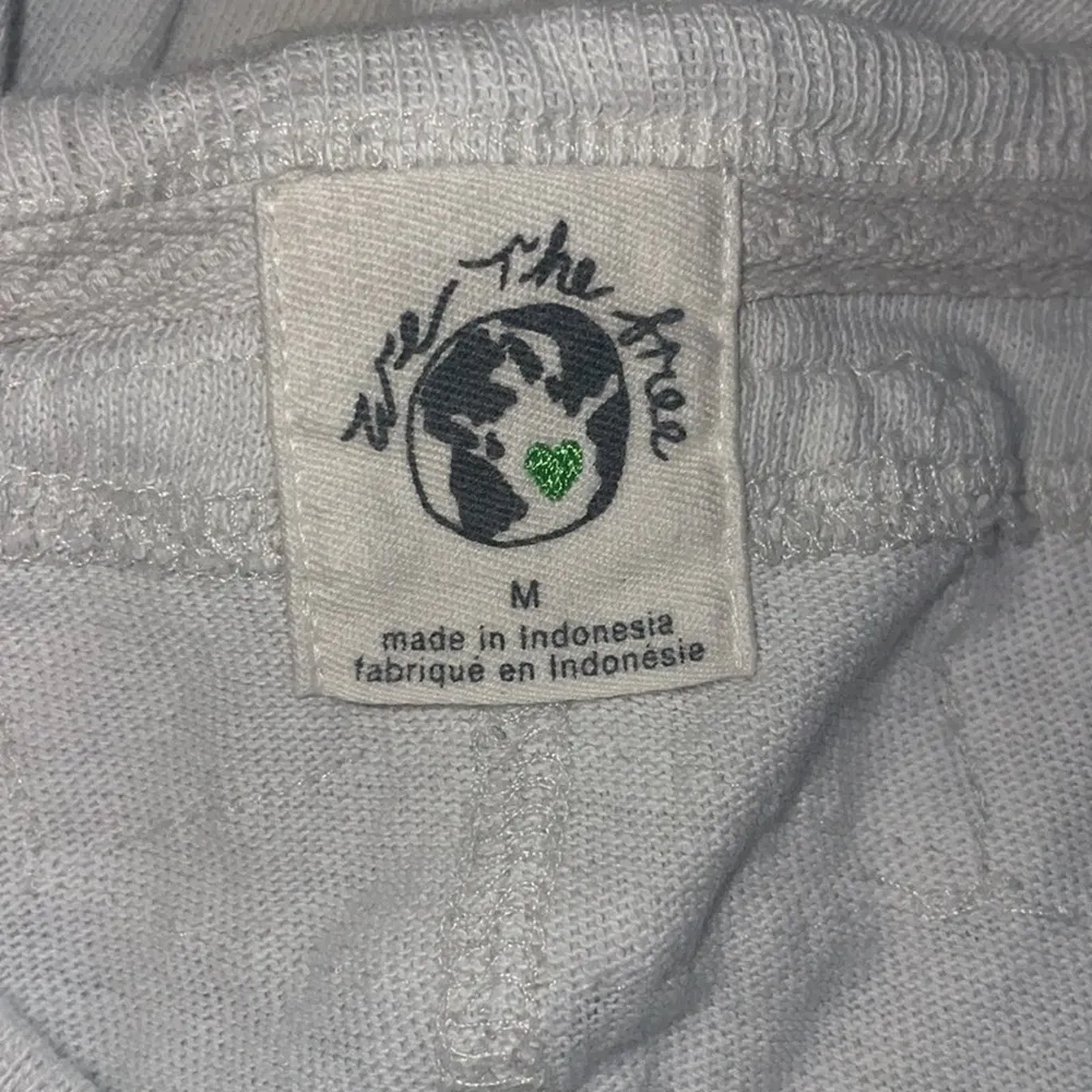 Free People Care Women’s Ready for This Tee Size Medium in Ivory - Image 4