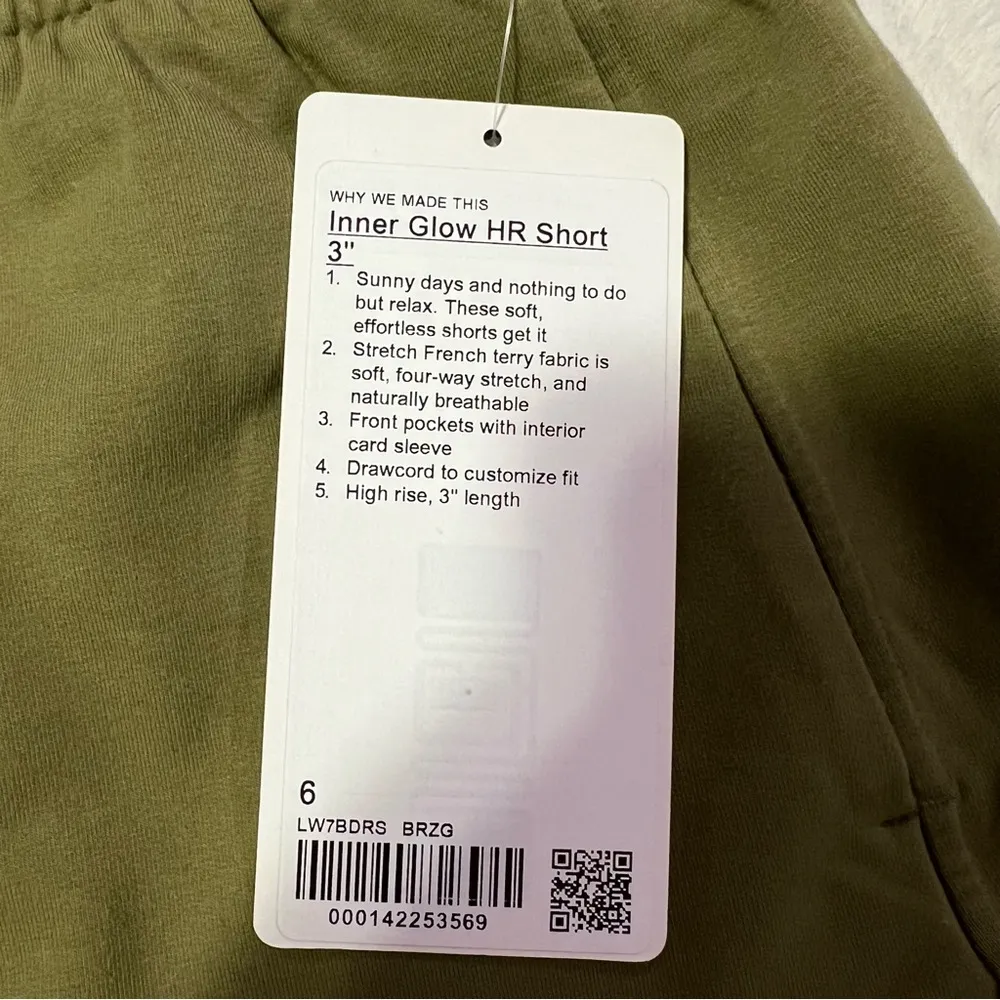 Lululemon Inner Glow Shorts NWT - Image 2