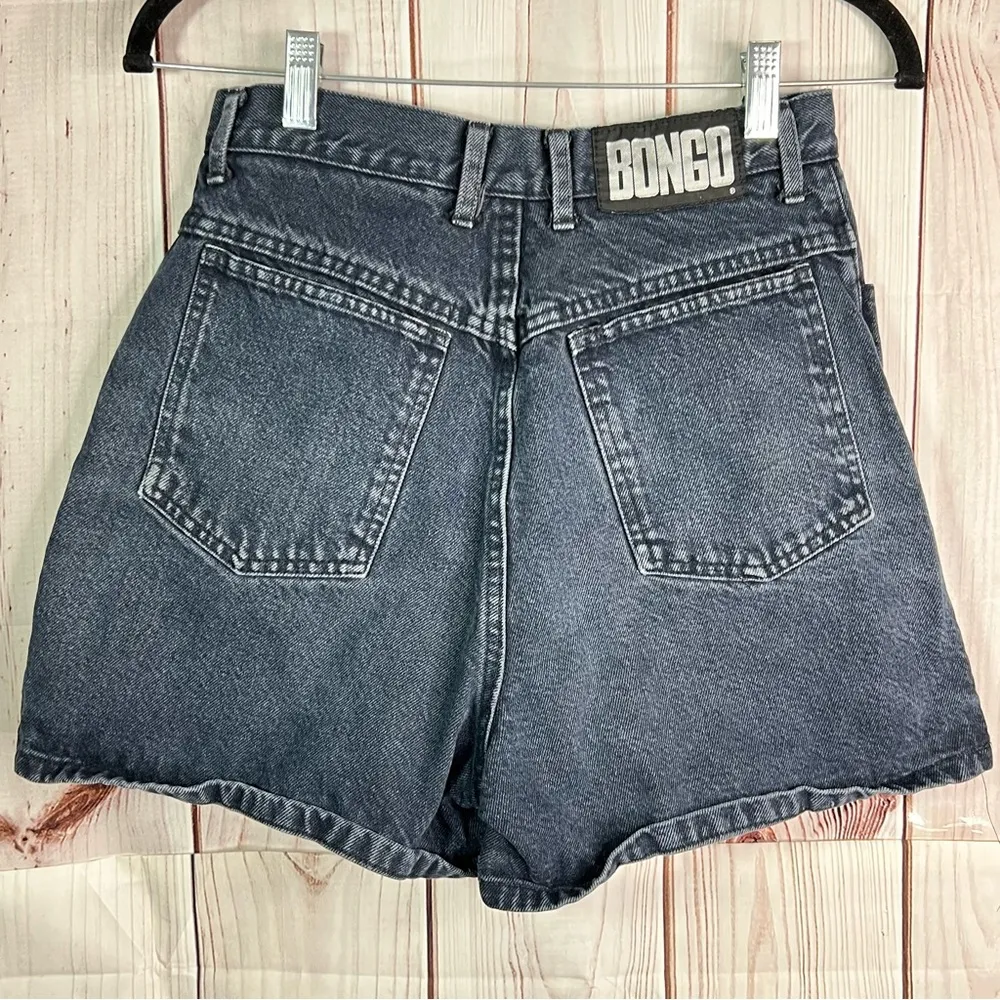 Vintage bongo button fly denim jean shorts - Image 2