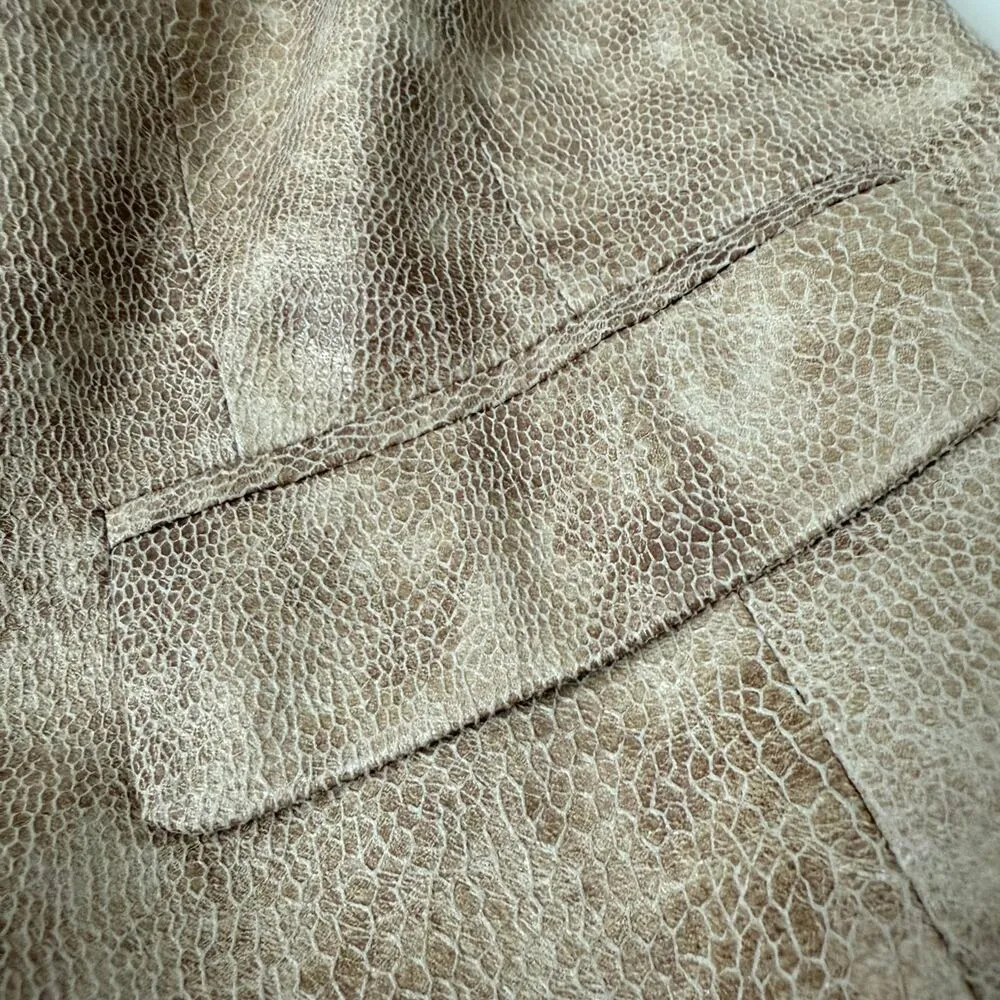 M INC Snake Skin Print Blazer - Image 2