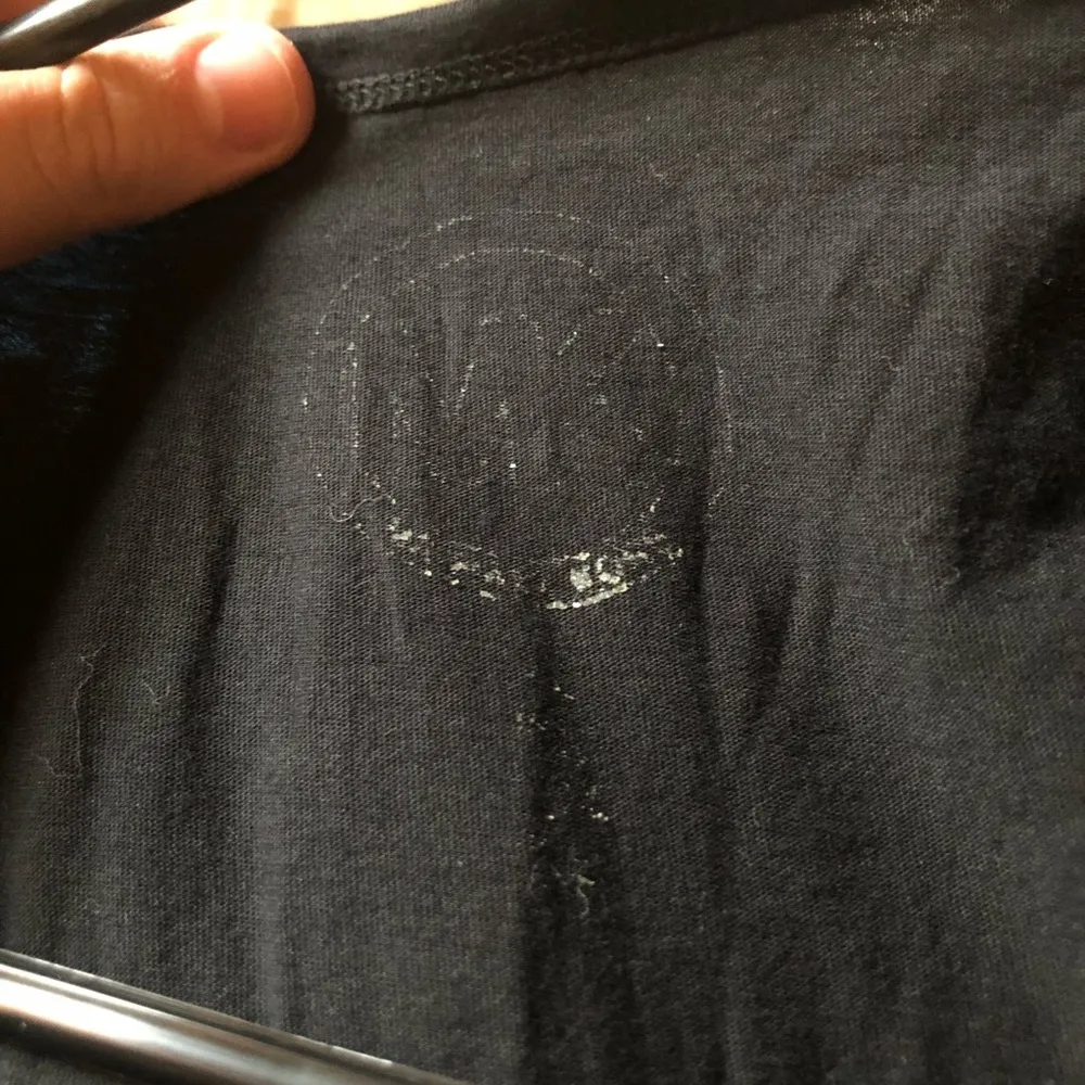 MK Black Cropped Tee - Image 3