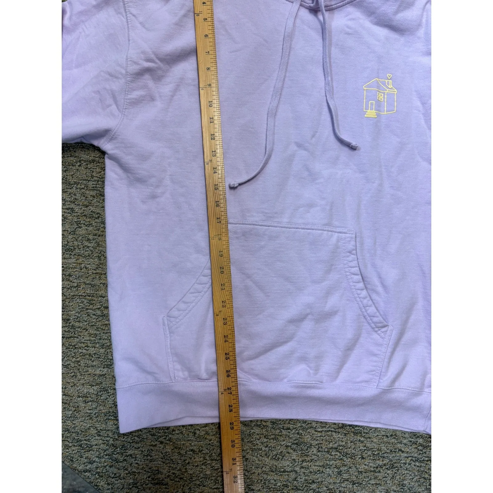 Harry Styles Love Of My Life Hoodie Lilac Graphic Tour Sweatshirt XL - Image 9