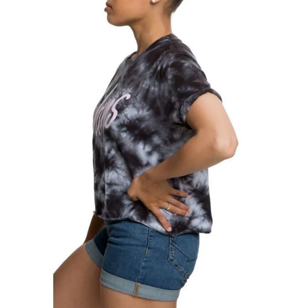 ✨Vans Sweeper Cropped Sz Medium Tee in Women – Black✨ - Image 2