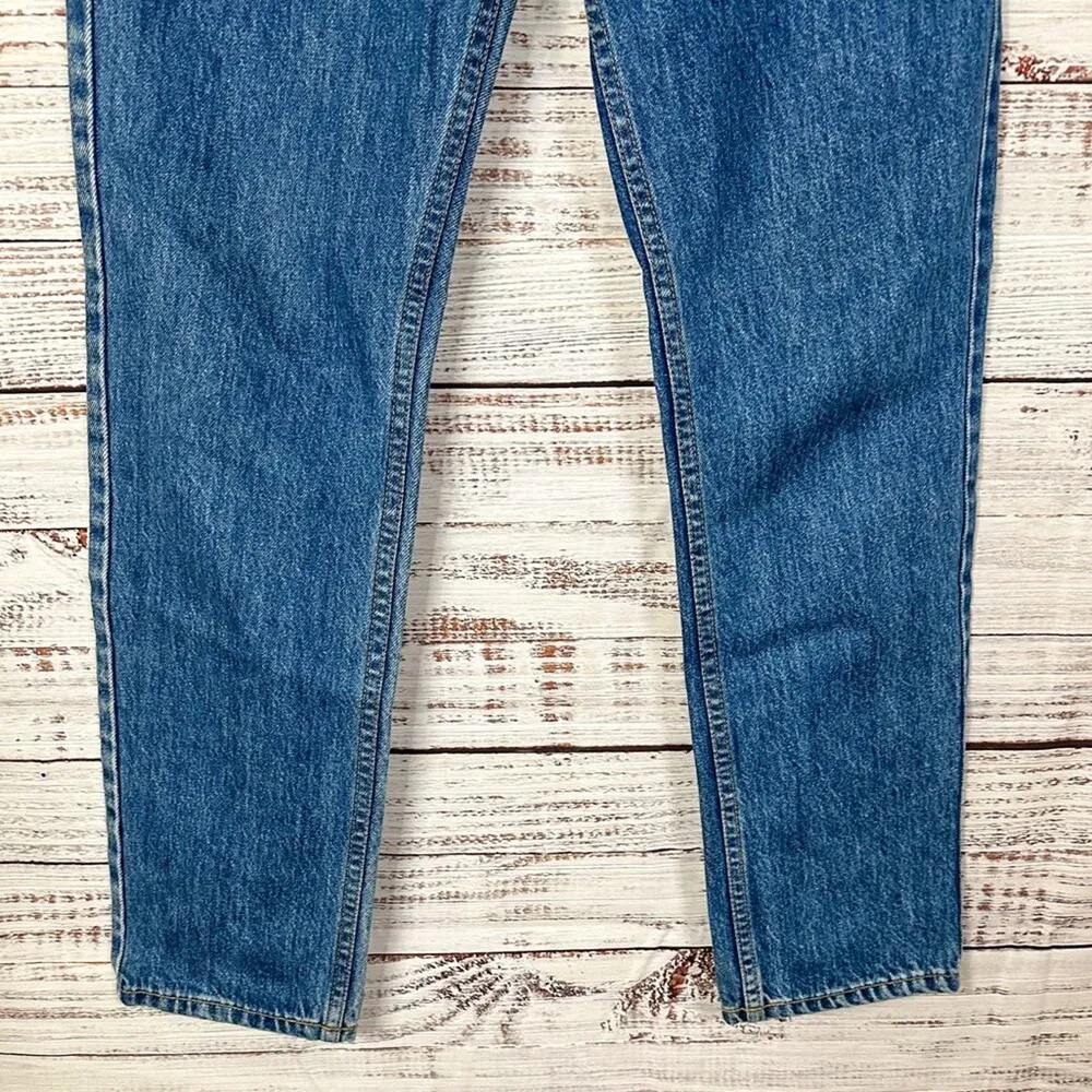 Re/Done Jeans Academy Fit High Rise Straight Leg, EUC, Size 26, MSRP $395 - Image 7