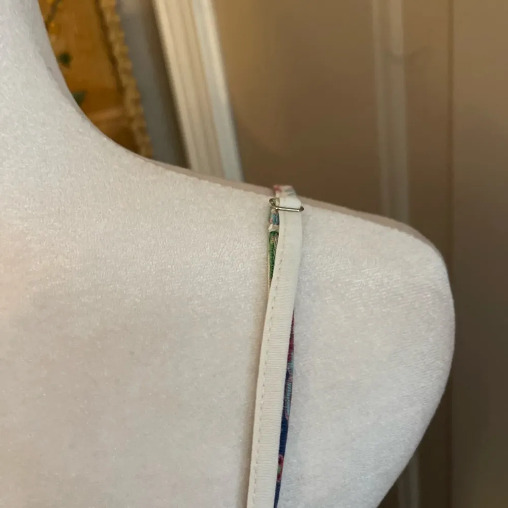 Johnny Was Pima cotton/modal strappy mixed floral slip sleep dress. Size S. - Image 4