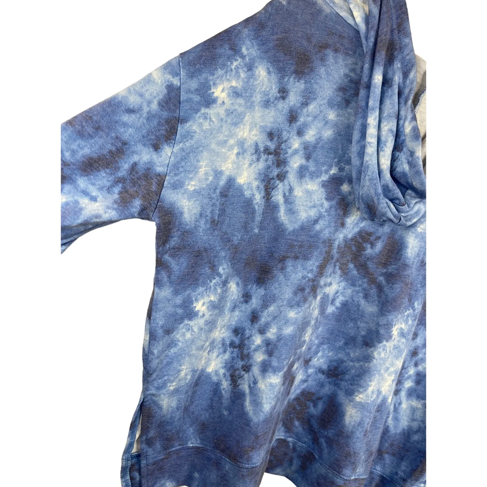 Florida‎ Gators Hairpin Tie-Dye Cropped Tri-Blend Lightweight Hoodie Size Small - Image 9