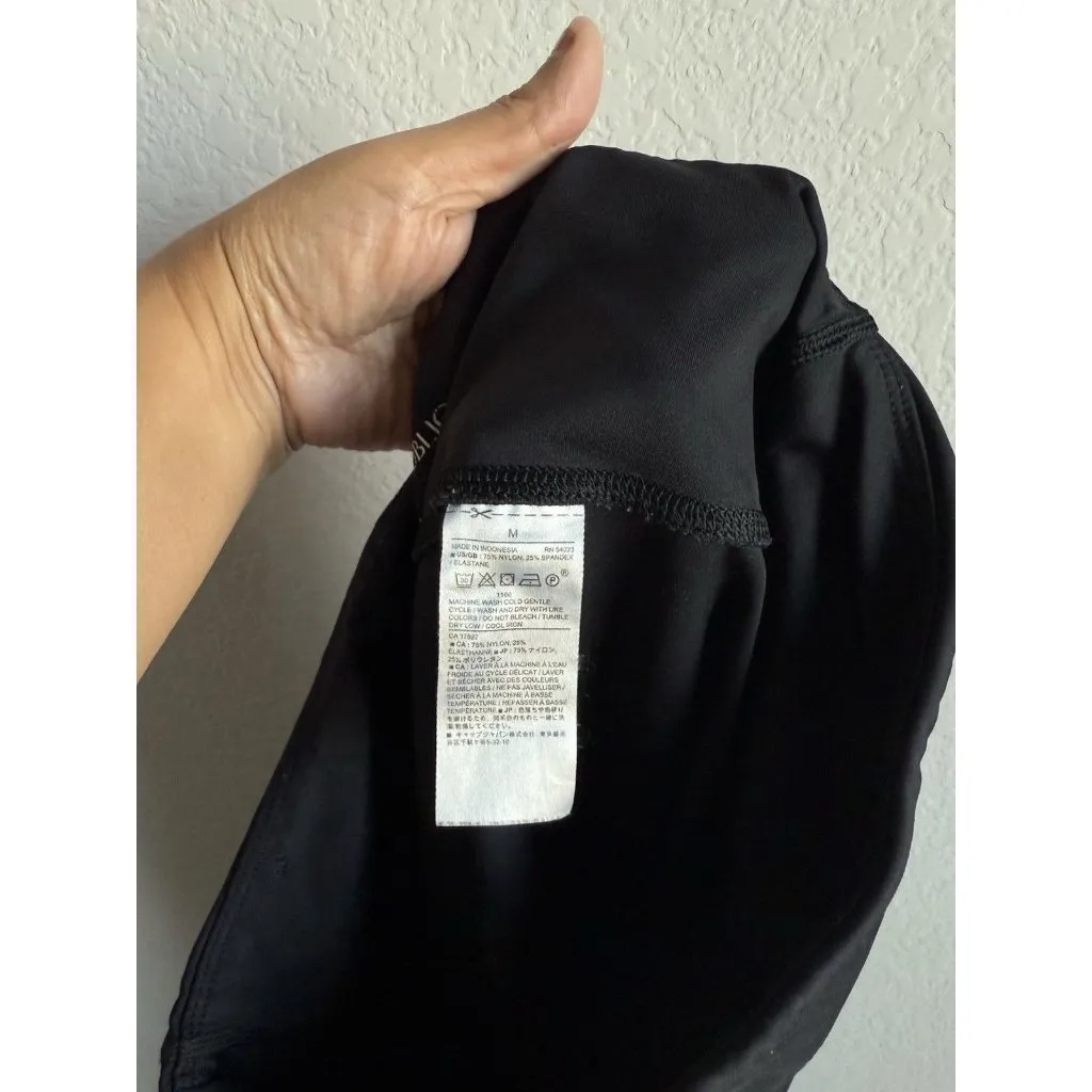 Banana Republic Women’s High Rise Leggings 7/8 Length Size Medium Black Athletic - Image 12