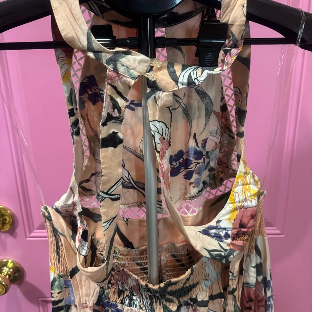 Jaase Endless Summer Maxi‎ Dress Pink Size XL - Image 4