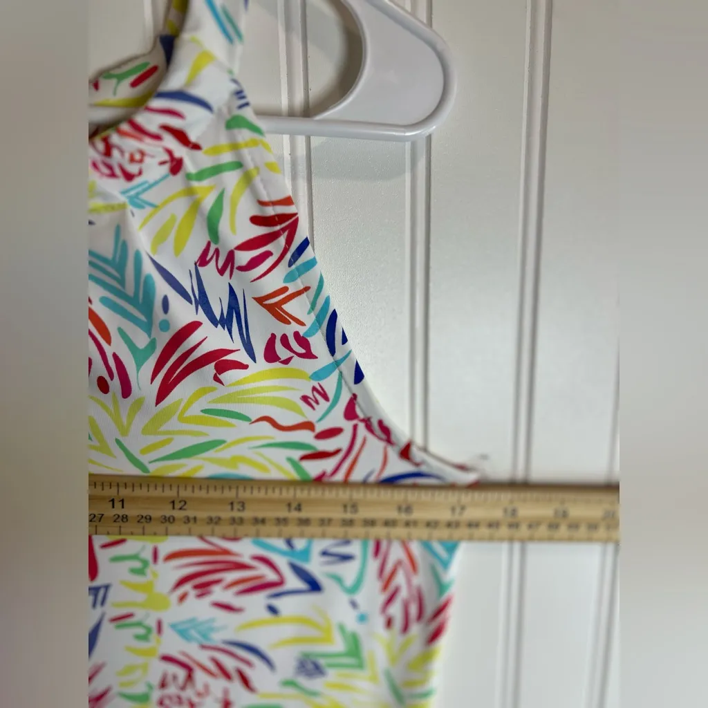 Lulus B Tropical Print Midi Dress women size XS vacations cruise. - Image 8