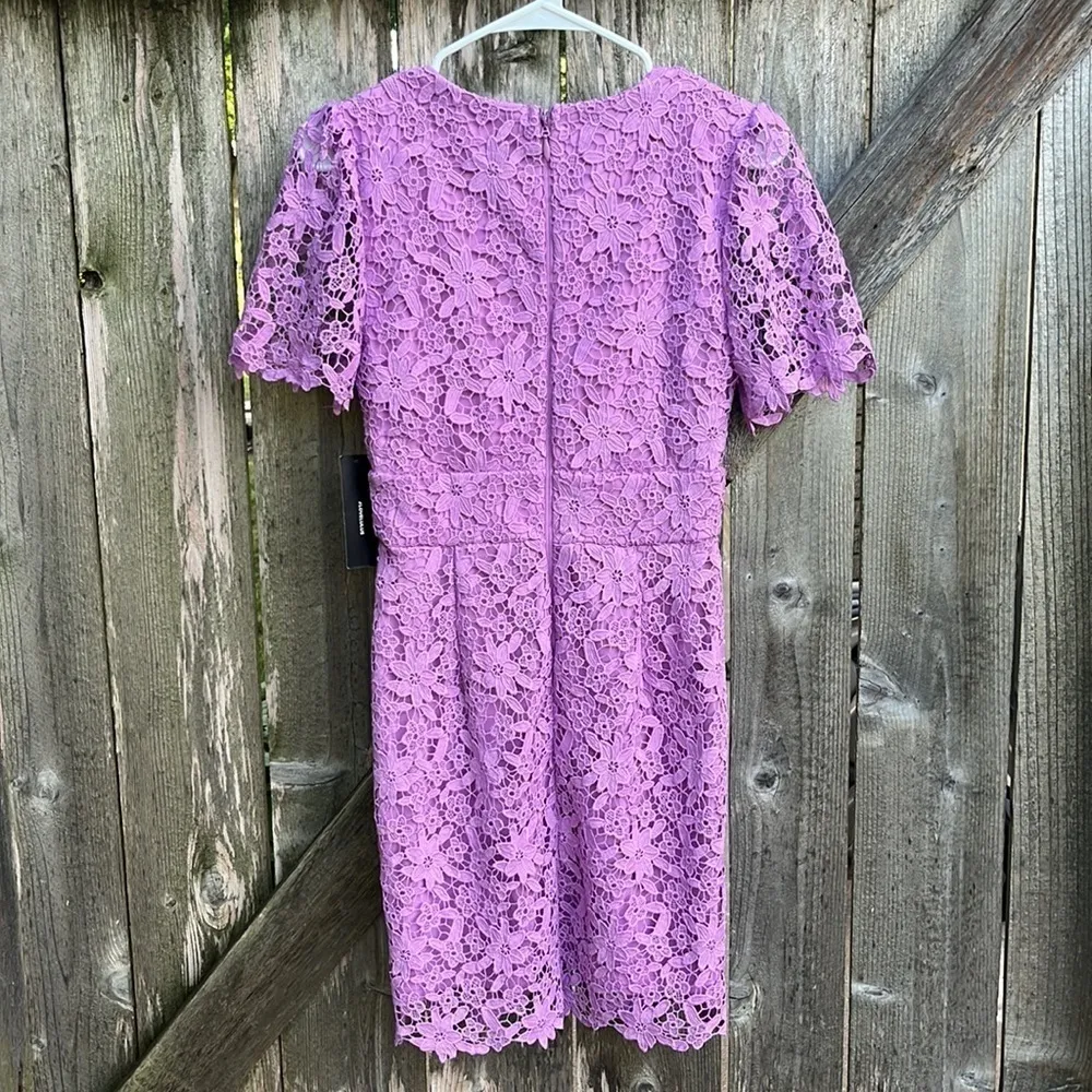NWT Lulus Sweetie Lavender Lace Dress Size XS - Image 12