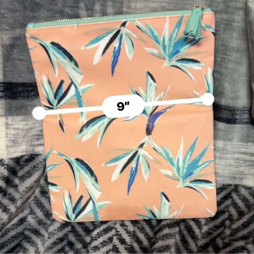 Rachel Pally Reversible Clutch, Bird of Paradise Floral Print,  Tassel - Image 10