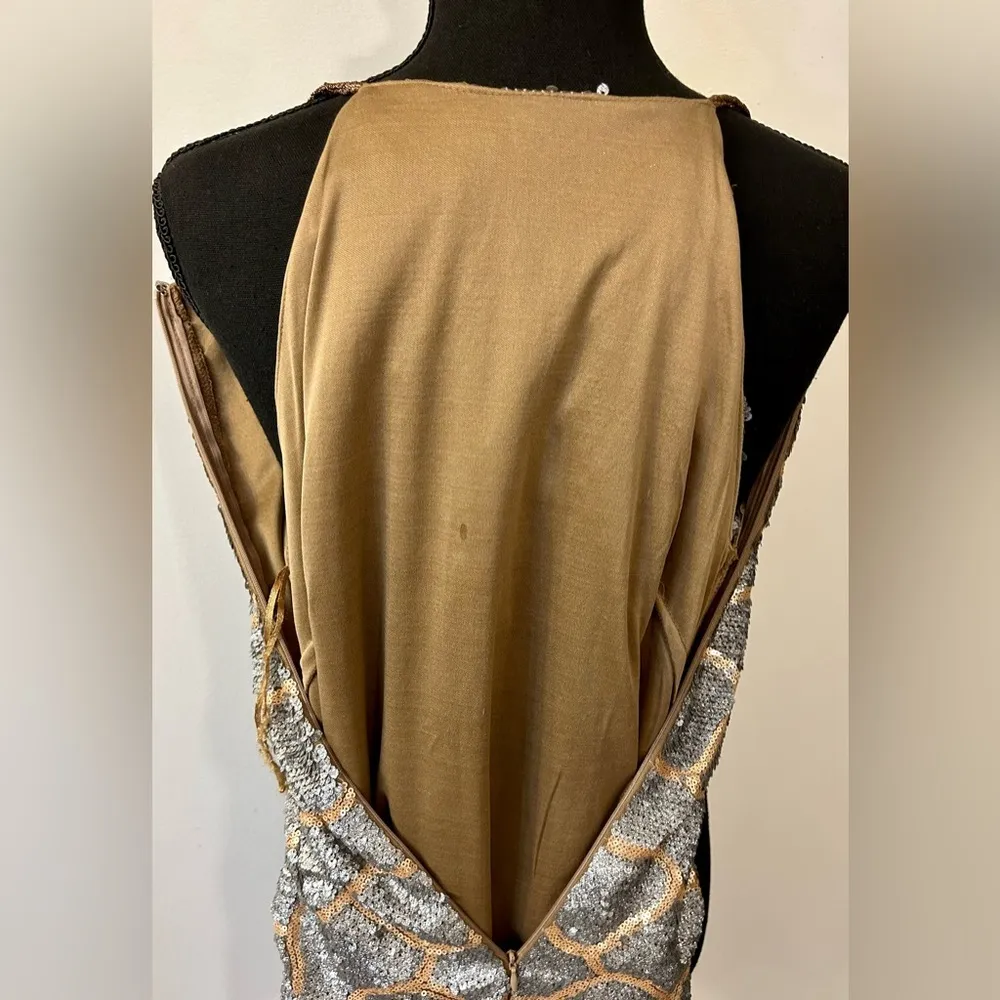 Sequin Mini Dress Size Small - Image 11