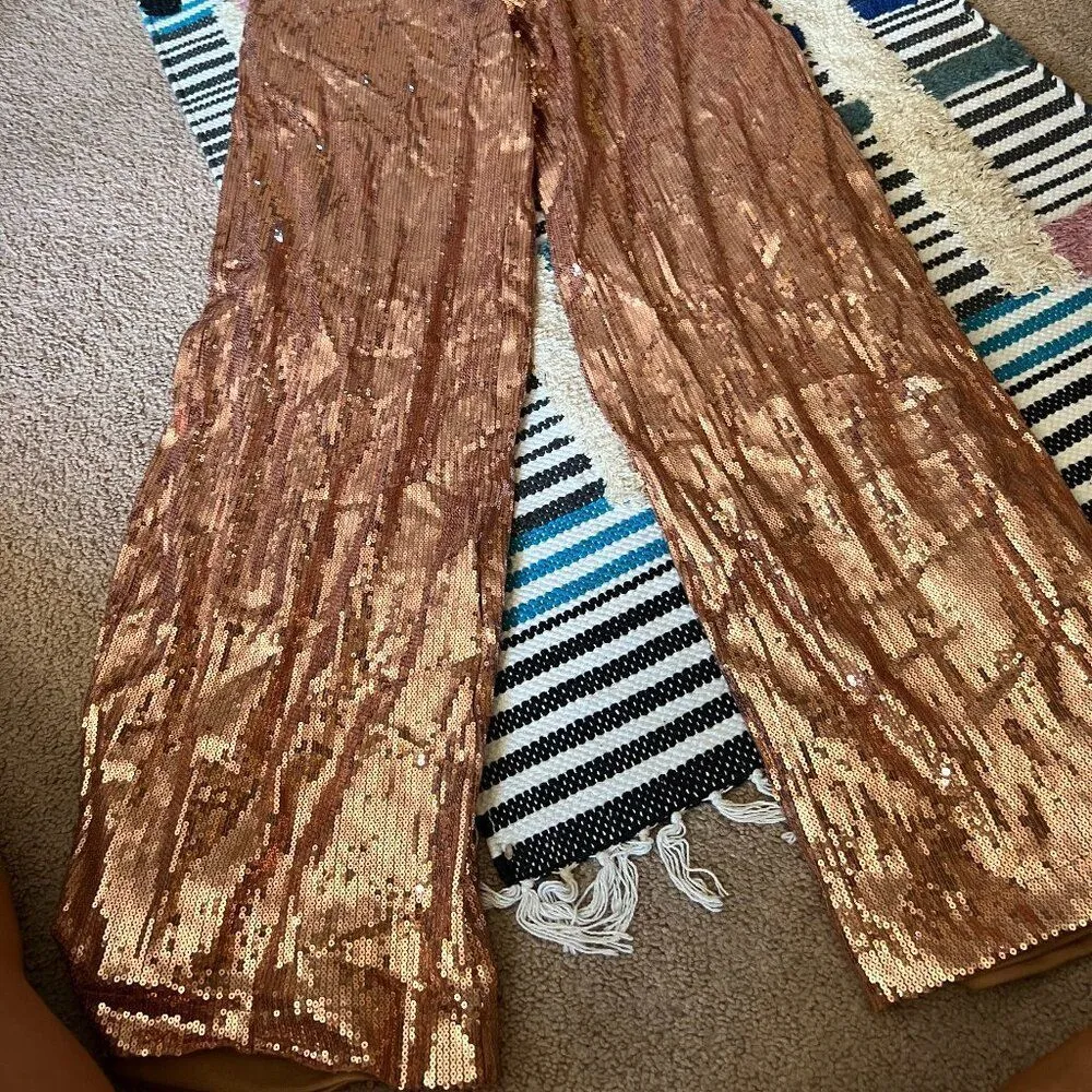 NWT Culpos x INC sequin pants XS - Image 3