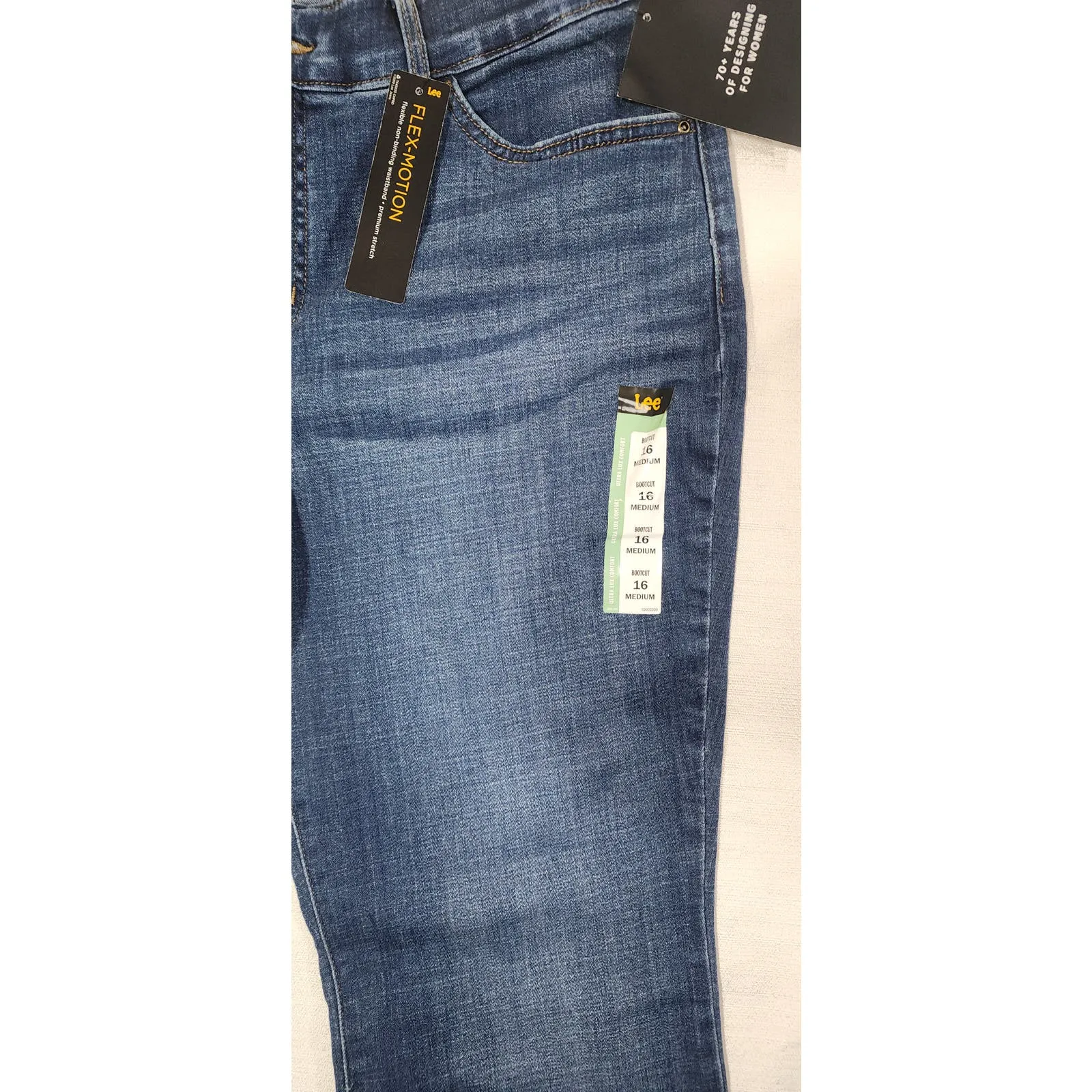 lee regular fit bootcut mid rise 16 medium W34x40L women's - Image 7