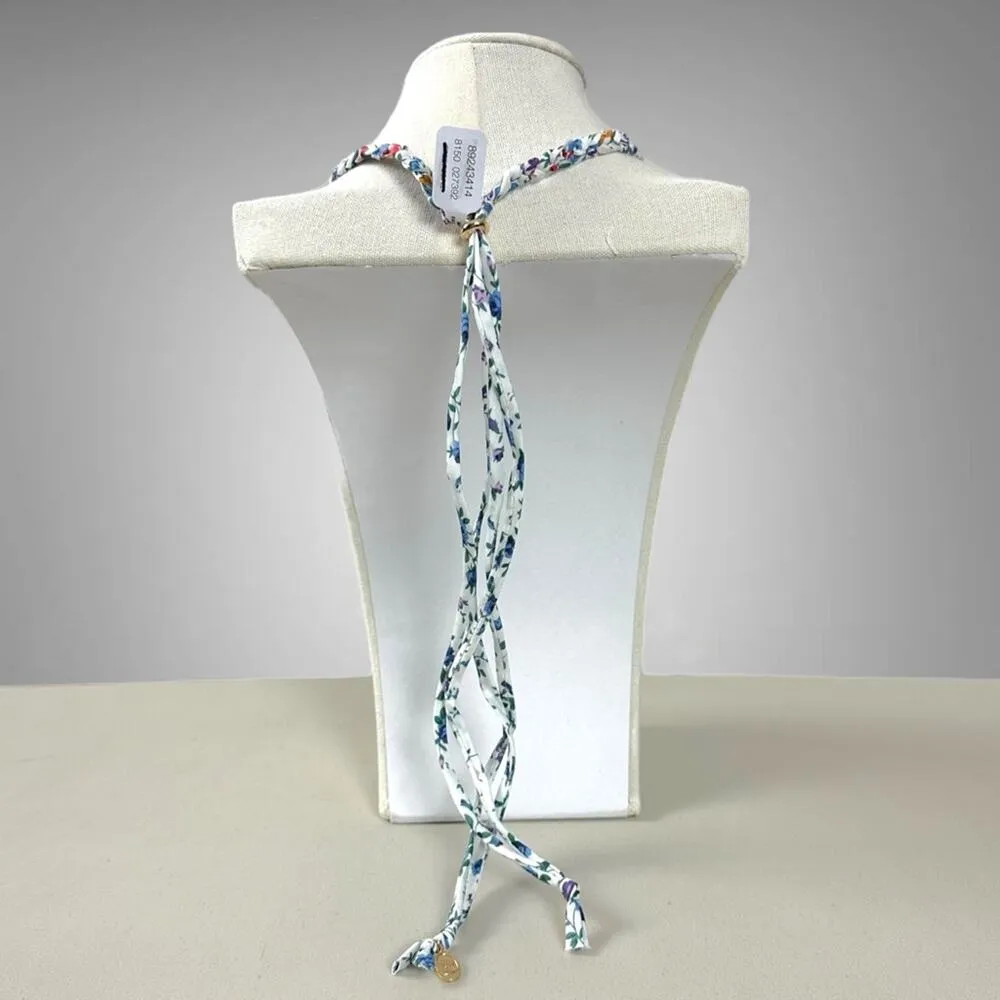 Free People Ariana Ost The Era Strand Necklace Navy Shell Pendant Bohemian Beach - Image 7