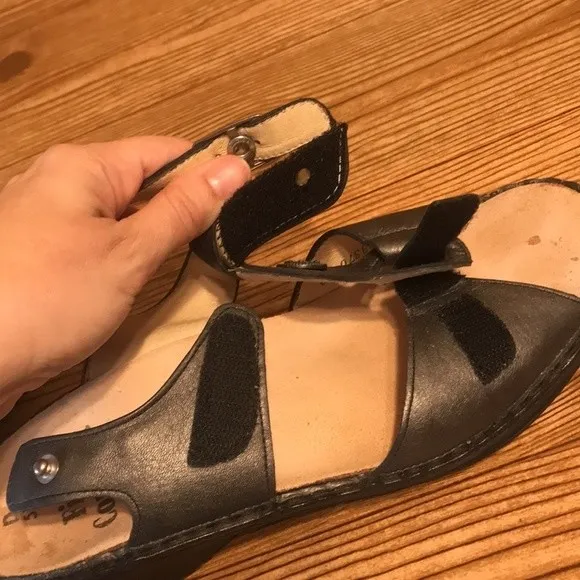 Finn comfort ladies Adana leather strappy sandals size 5.5 Brown - Image 6