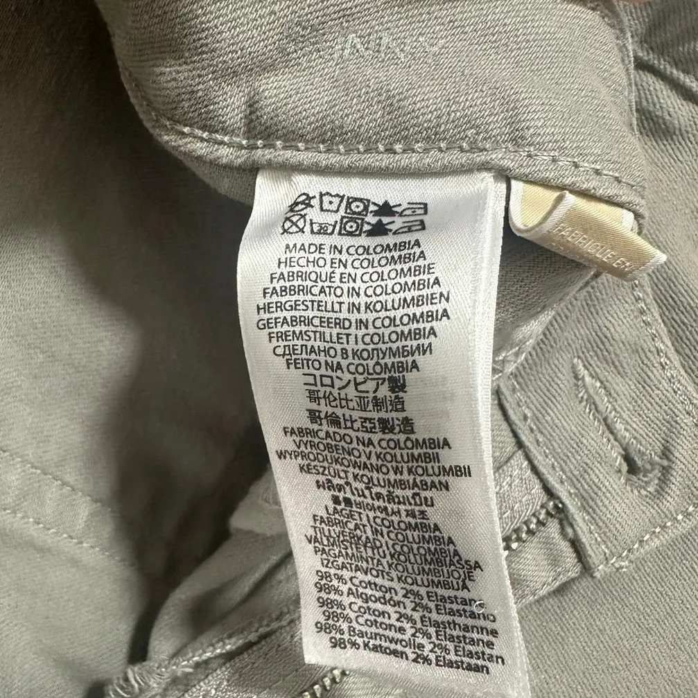 Michael Kors Gray Slim Jeans Women’s Size 6 Soft Casual Work Neutral Skinny‎ - Image 6